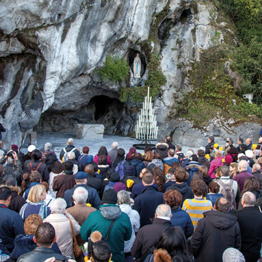 The authentic pilgrimage in Lourdes