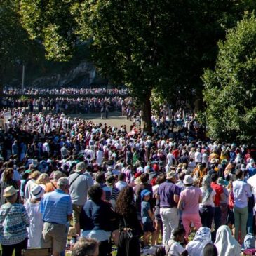 Un bello 15 agosto en Lourdes