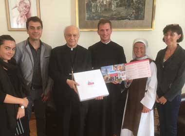 La voix des jeunes de Lourdes est arrivée jusqu’au Vatican !