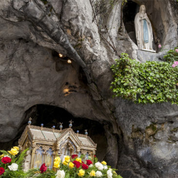 Les reliques de sainte Bernadette en Normandie