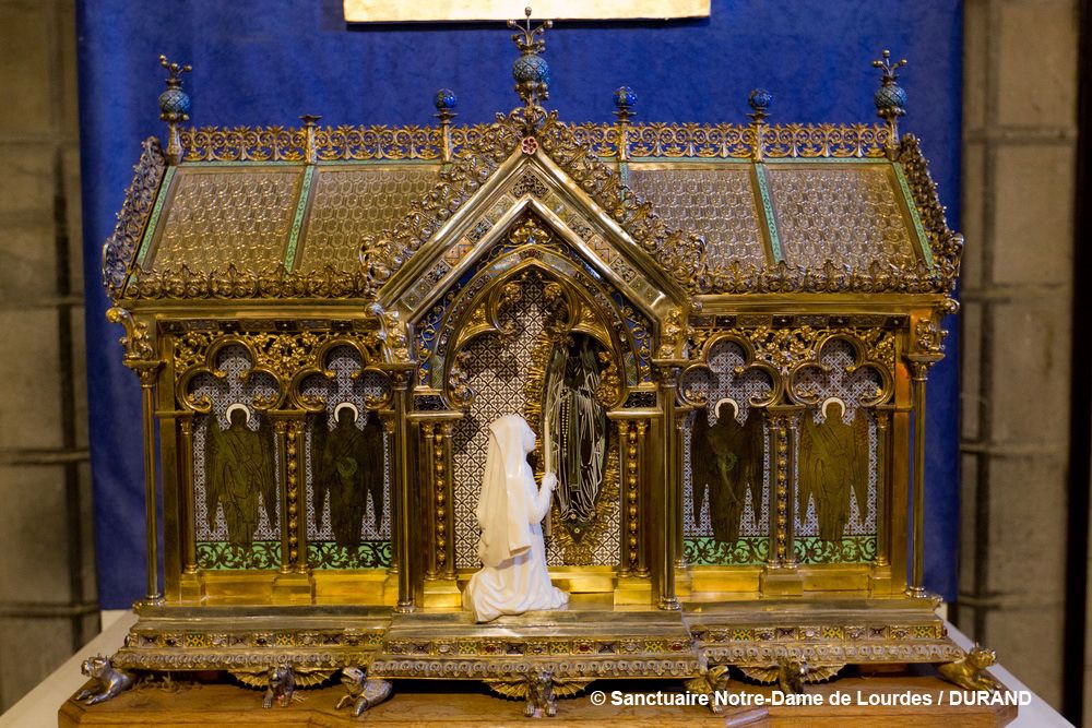 Reliquaire de sainte Bernadette