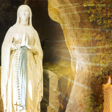 Delle rose per Nostra Signora di Lourdes