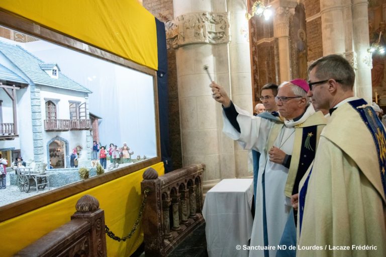 At the Rosary Basilica