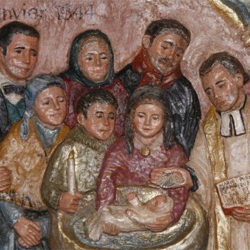 Nueve de enero de 1844, bautismo de Bernardita