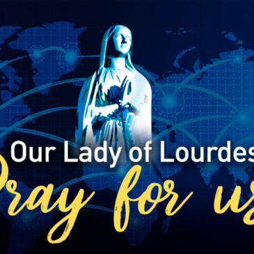 Our Lady of Lourdes, pray for us!Novena to the Immaculate
