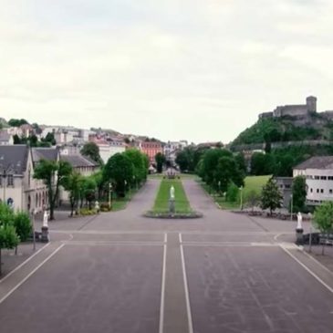 REPORTAGE  -Le Sanctuaire de Lourdes désert en plein mois de mai