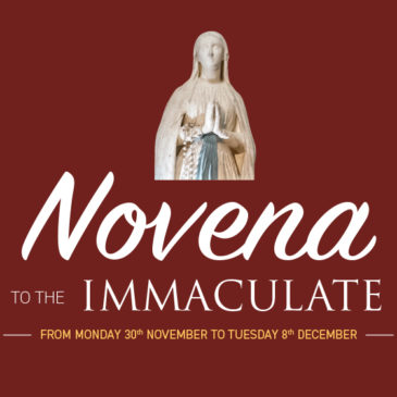 Preliminary Novena to the Immaculate Conception