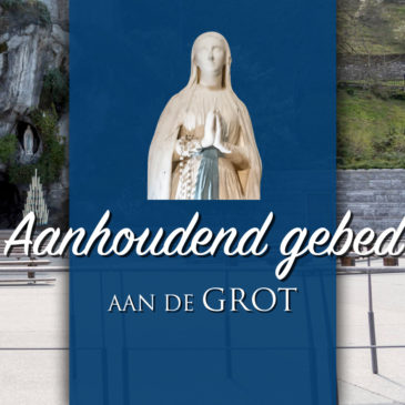 De chapelains van Lourdes hernemen het aanhoudend gebed aan de Grot