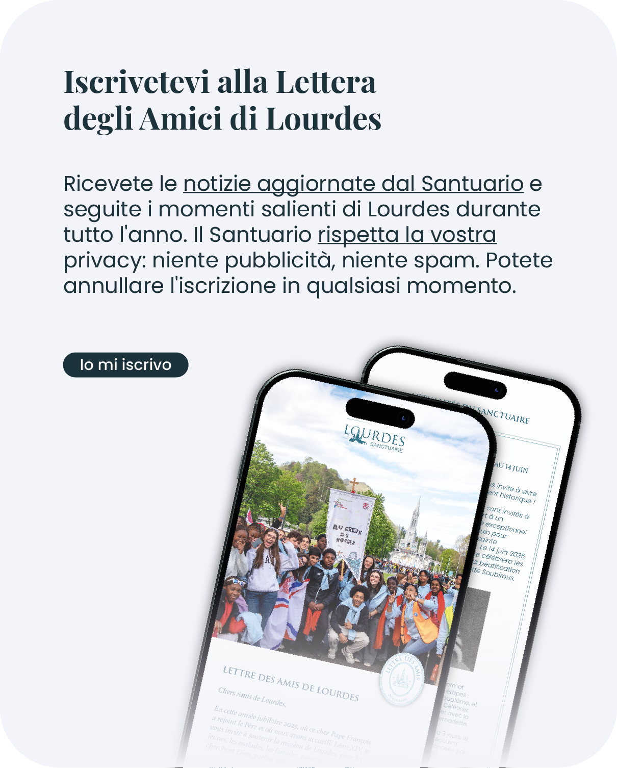Pub IT de la Lettre des Amis de Lourdes