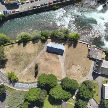 Les jardins du Sanctuaire en pleine transformation