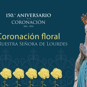 150.º aniversario de la coronación de la Virgen María en Lourdes